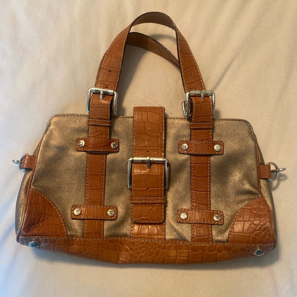 Michael Kors Copper Color Handbag